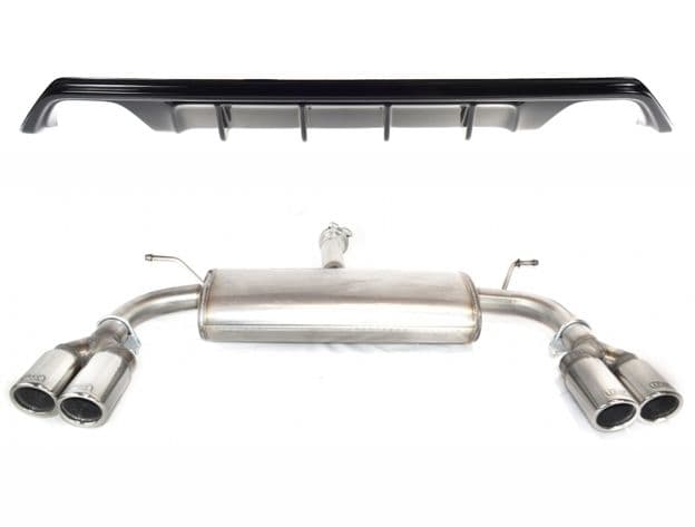 Ford Focus mk4 1.5i performance exhuast back box 2018- (d470RSP)