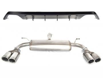 Ford Focus mk4 1.5i performance exhuast back box 2018- (d470RSP)