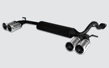 Honda CRX performance exhaust back box 1987-1992 (413DTM)