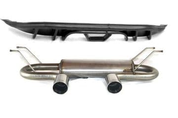 Mazda MX5 ND performance exhaust back box 2014- (391P)