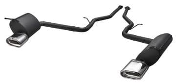 Mercedes E Class W211 exhaust back box 2001-2008 (321-1)