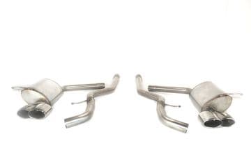 Mercedes E Class W211 exhaust back box 2001-2008 (455 P)