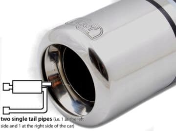 Renault Laguna exhaust back box 2001-2007 (307-2)