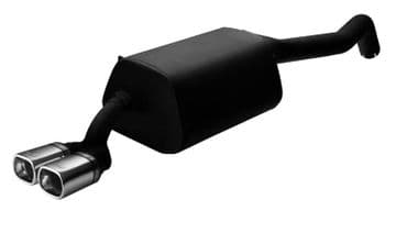Renault Megane Coupe exhaust back box 2008-2012 (212-1)