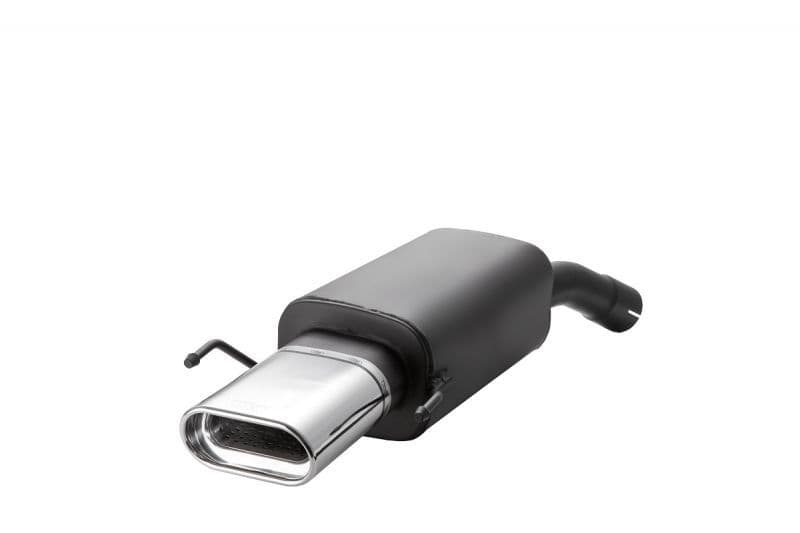 Genuine Cherry Bomb Universal Performance Exhaust Back Box - 3.5" Rolled Tip, 5 Year Warranty, Fits Saab & Many Cars