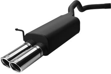 Skoda Fabia exhaust back box 2006-2010 (270RS)