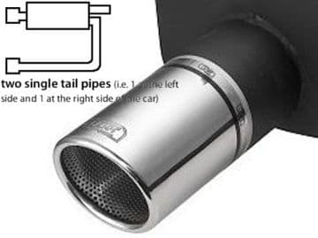 Skoda Octavia exhaust back box 1996-2004 (390RS)