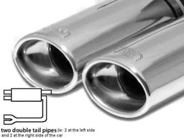 Skoda Octavia exhaust back box 1996-2004 (410-1)