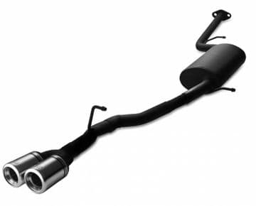 Toyota IQ 1.0i exhaust back box 2009- (207-2)