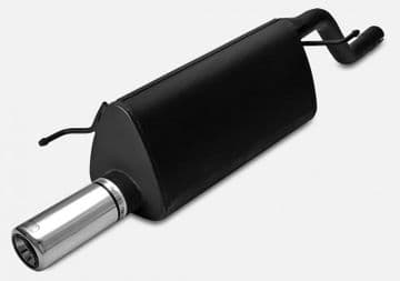 Vauxhall Corsa D exhaust back box 2006-2014 (07-2)