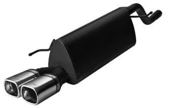 Vauxhall Corsa D exhaust back box 2006-2014 (212-1)