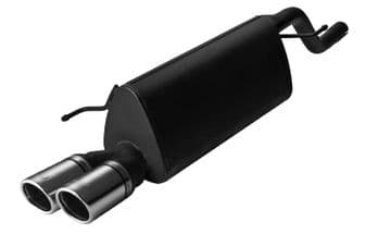 Vauxhall Corsa D exhaust back box 2006-2014 (270RS)