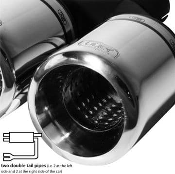 Volkswagen Golf mk4 exhaust back box 1997-2004 (413-1)