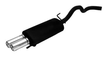 Volkswagen Polo exhaust back box 1995-2001 (207-2)
