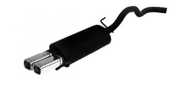 Volkswagen Polo exhaust back box 1995-2001 (212-1)