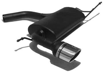 Volkswagen Scirocco exhaust back box 2008-2013 (90RS)