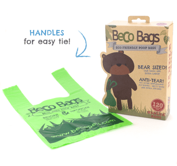 Beco Poop Bags - Handle Pack (120 bags)