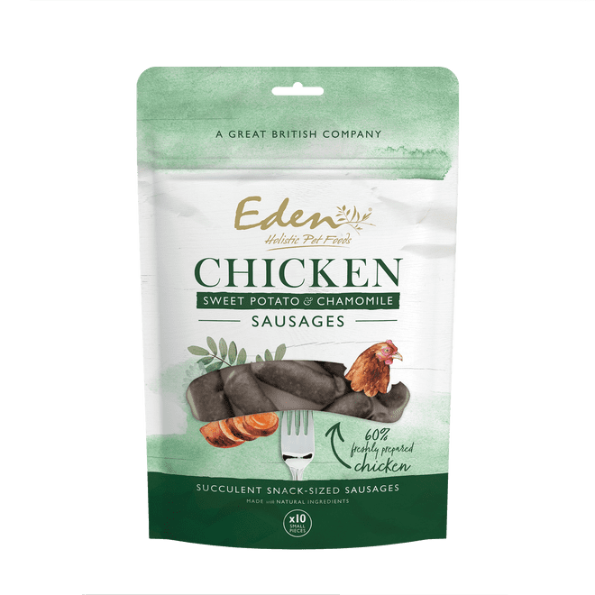 Chicken, Sweet Potato & Chamomile Small Sausages