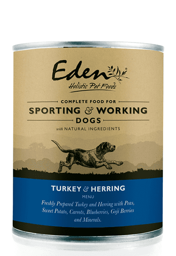 Eden Wet Food For Working & Sporting Dogs - Turkey & Herring
