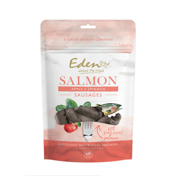 Salmon, Apple & Spinach Small Sausages