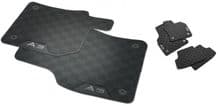 GENUINE Audi A3 MK4 8Y Sports Carpet Floor Mats Set Front Rear Black 8Y2061270
