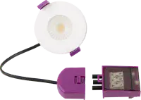 #SpektroLED Evo Fixed Pack of 10 Fire Rated IP65 Downlight with 2 x Wattage and 4 x CCT in white