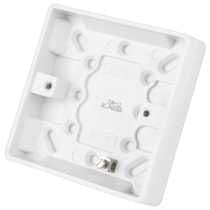 1 Gang 16mm Pattress Back Box