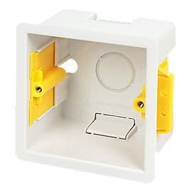 1 Gang 47mm single dry lining plasterboard box