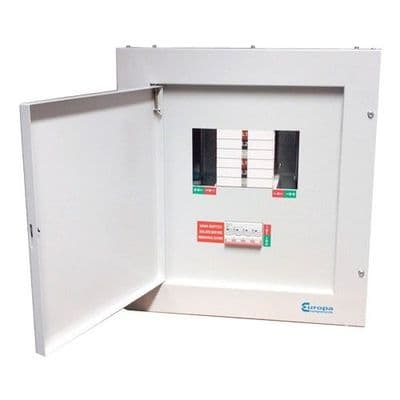 12 way TPN distribution board + 125 AMP Mainswitch