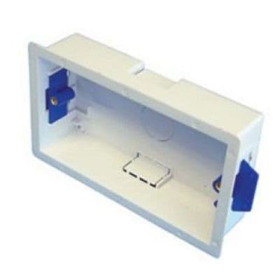 2 gang 35mm twin double DRY LINING PLASTERBOARD BOX