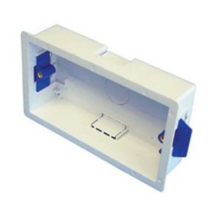 2 gang 35mm twin double DRY LINING PLASTERBOARD BOX