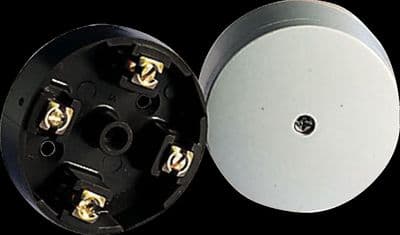 20A 4 TERMINAL MINI JUNCTION BOX FOR DOWNLIGHTERS  BG 491 BROWN