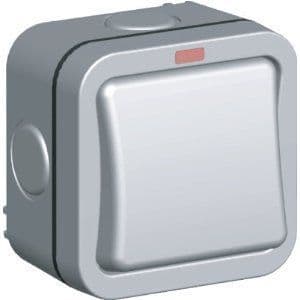 BG OUTDOOR 1 gang 2 way switch  IP66 WEATHERPROOF