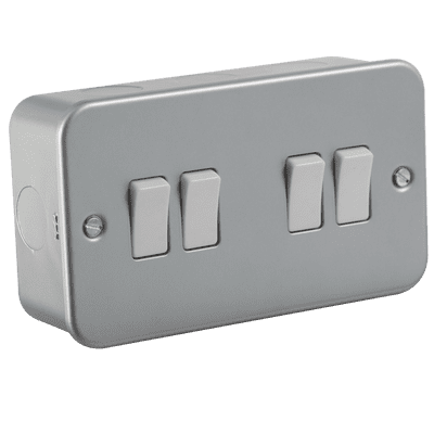 METALCLAD 10A 4G 2 way switch