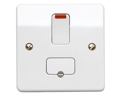 MK K1060	13 Amp Switched Fused Spur with Neon - White