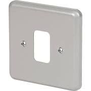 MK K3491 1 Gang Alum Surface Grid Plate