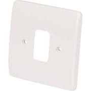 MK K3631	1 Gang White Grid Plate
