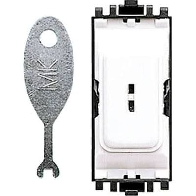 MK K4917	20 Amp DP 1 Way Grid Secret Key Switch
