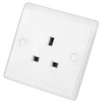 Single 1 Gang 13a  Unswitched Socket