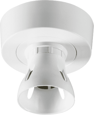 T2 HO BC Batten Holder Ceiling Rose Base Three Terms