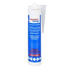 White Olympic Sealant Tube