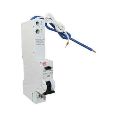 Wylex single pole RCBOs