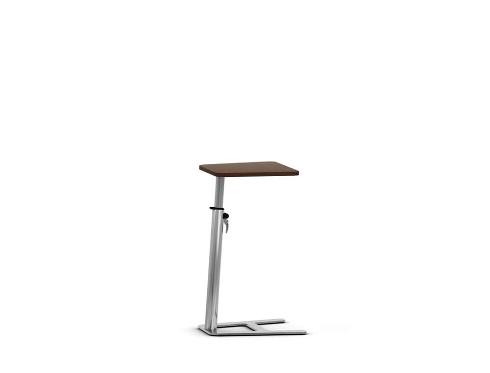 Pledge Mast Height Adjustable Table With MFC Wooden Top