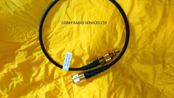 COAX EXTENSION CABLE OF 5  MTS WITH RG 58 MX & GOLD TIP PL259 PREMIUM