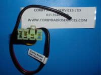 TAIT T2000 POWER PLUG WITH 300 mm  20 amp LEADS  SOLDERED T321 T221 & UHF RADIO
