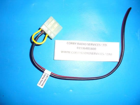 TAIT T2000 POWER PLUG WITH 300 mm  20 amp LEADS  SOLDERED T321 T221 & UHF RADIO