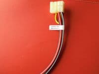 TAIT T2000 POWER PLUG WITH AUDIO  LEADS  T321 T221 & UHF TAXI RADIO soldered 20 AMP