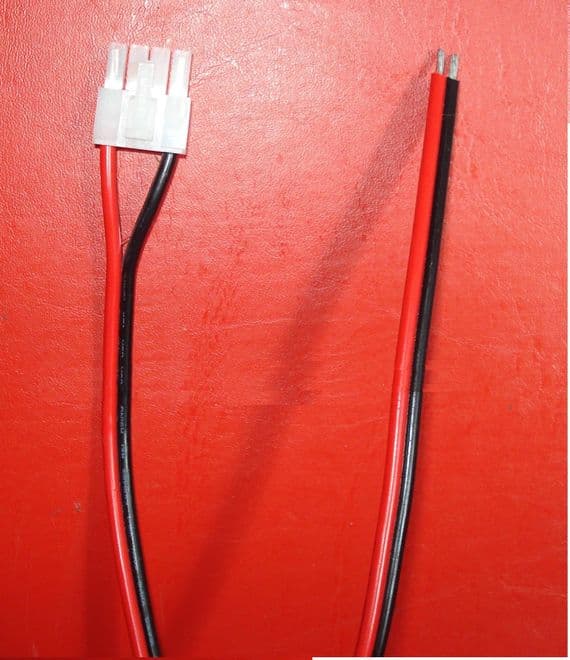 TAIT TM 8110 TM 8115 TM 9000 POWER PLUG 300 mm  SOLDERED CONNECTIONS