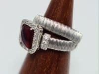 Deli Wrap Silver Ring
