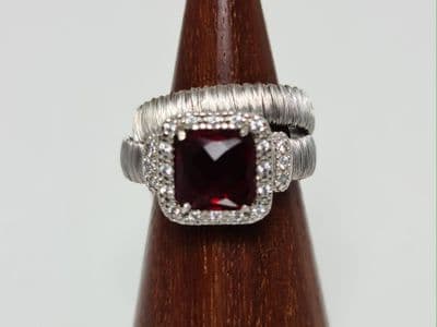 Deli Wrap Silver Ring